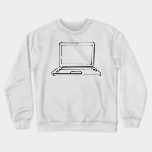 Laptop Doodle Crewneck Sweatshirt